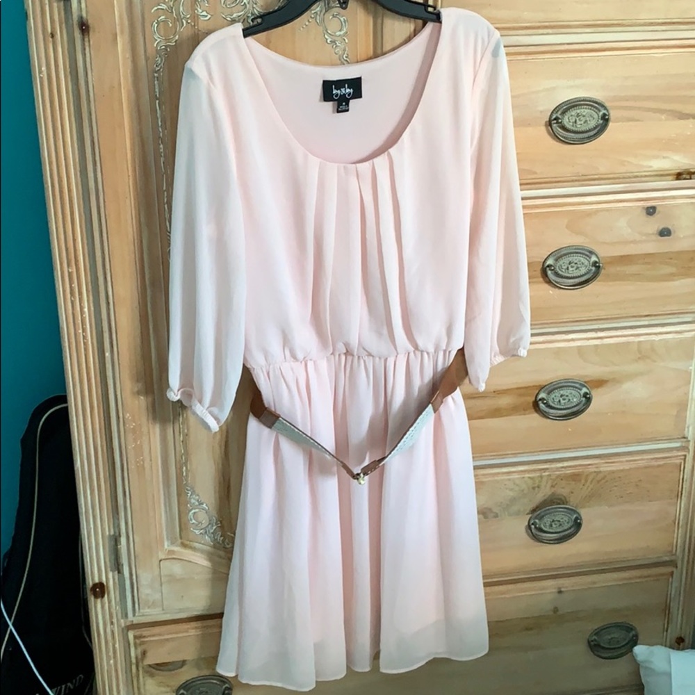 Pink dress
